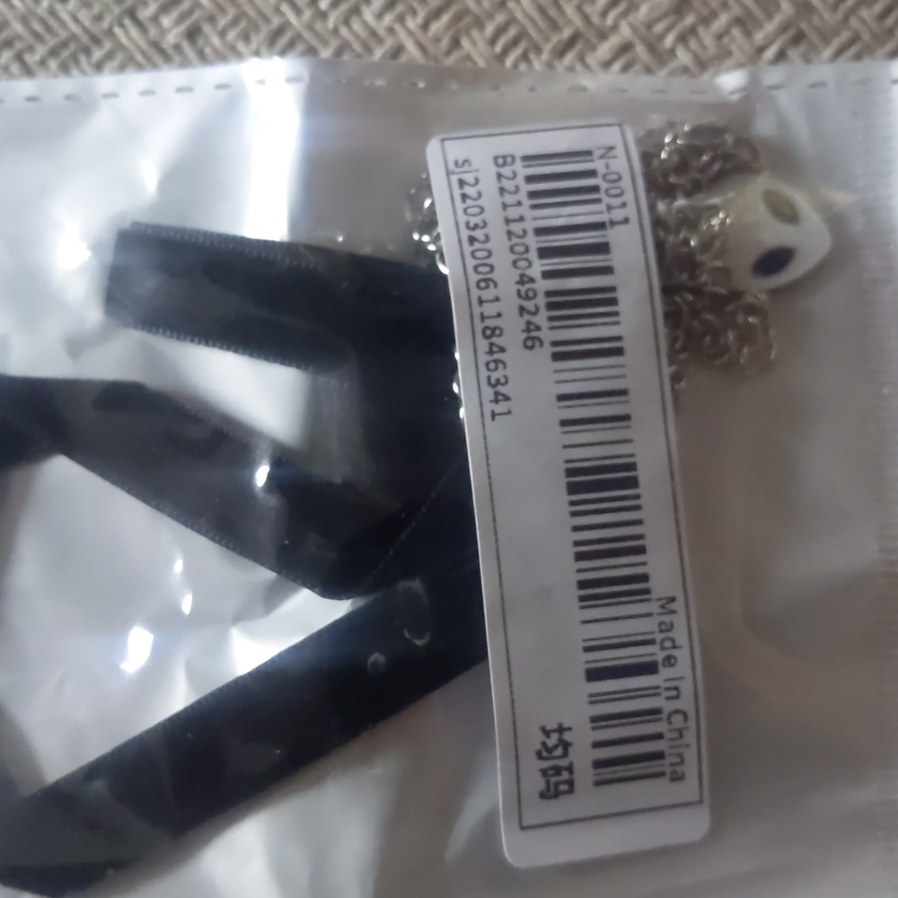 Alien Charm Layered Necklace